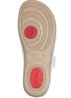 Best ELENA EDEN Pantolette aus Nappaleder WEISS