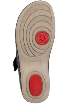 Clearance ELENA EDEN Pantolette aus Nappaleder MARINE