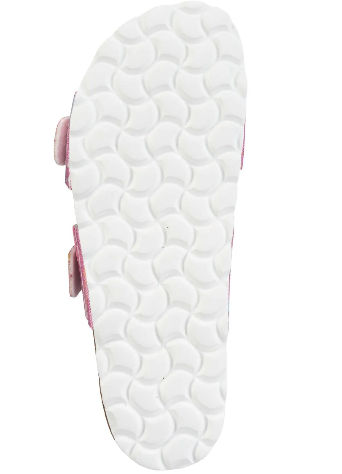 Online ELENA EDEN Pantolette aus interessant dessiniertem Synthetik PINK-BUNT