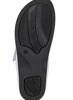 New ELENA EDEN Pantolette mit Kontrast-Einsätzen WEISS