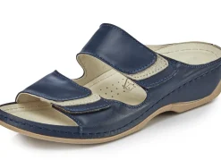 Best ELENA EDEN Pantolette mit Kontrast-Einsätzen MARINE