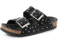 Sale ELENA EDEN Pantolette mit angesagtem Nietenbesatz SCHWARZ