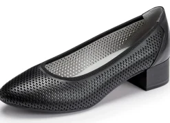 Hot BADER ELENA EDEN Pumps mit luftiger Perforation SCHWARZ
