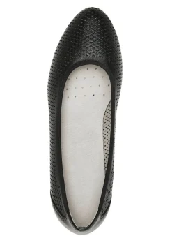 Hot BADER ELENA EDEN Pumps mit luftiger Perforation SCHWARZ