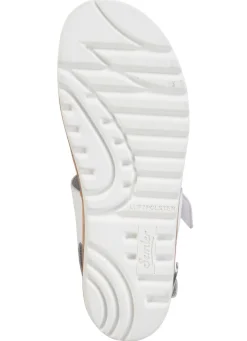 Hot ELENA EDEN Sandale aus Nappaleder WEISS