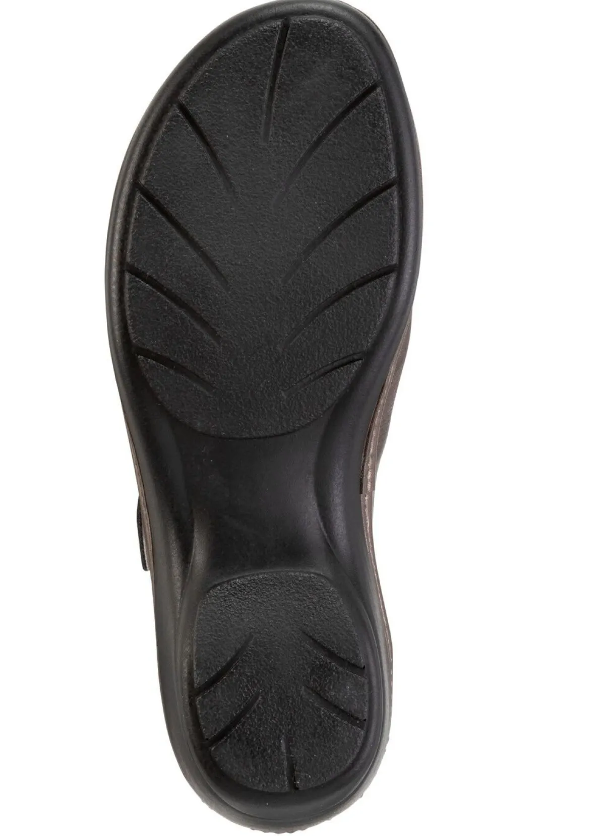 Outlet ELENA EDEN Sandale aus teilweise schimmerndem Nappaleder BRONZE