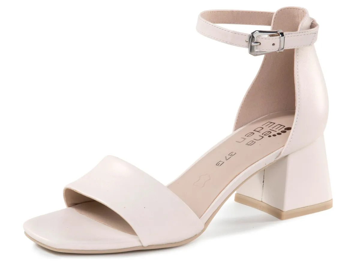 New ELENA EDEN Sandalette aus bestem Nappaleder ECRU