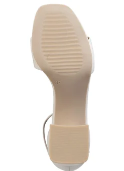 New ELENA EDEN Sandalette aus bestem Nappaleder ECRU