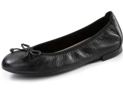 Clearance ELENA EDEN , schicke Damen-Ballerinas, Weite G, mit herausnehmbarem Fußbett SCHWARZ