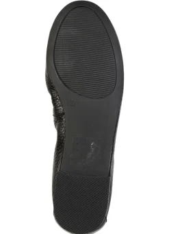 Clearance ELENA EDEN , schicke Damen-Ballerinas, Weite G, mit herausnehmbarem Fußbett SCHWARZ