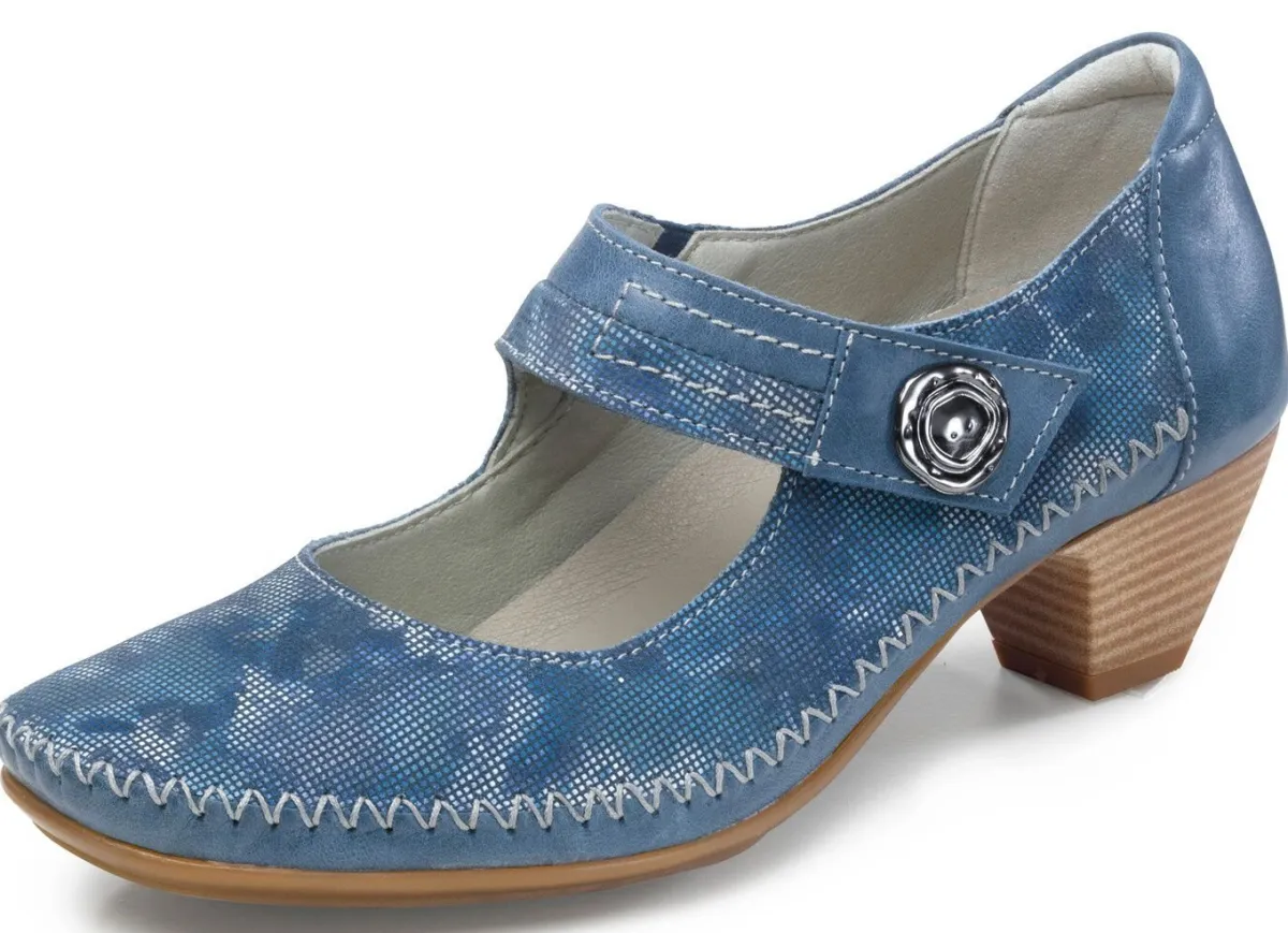 Discount ELENA EDEN , schicke Damen-Pumps, Weite G, mit herausnehmbarem Fußbett JEANS