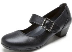 Sale ELENA EDEN , schicke Damen-Pumps, Weite G, mit herausnehmbarem Fußbett SCHWARZ