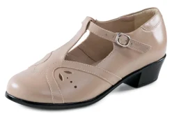 Discount ELENA EDEN , schicke Damen-Pumps, Weite H, aus Leder BEIGE