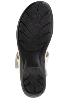 Online ELENA EDEN , schicke Damen-Sandalen, Weite H, mit herausnehmbarem Fußbett ECRU