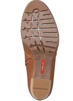 Online ELENA EDEN , schicke Damen-Stiefeletten, Weite G, mit herausnehmbarem Fußbett COGNAC