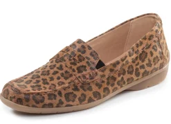Discount ELENA EDEN , schicke Damen-Slipper, Weite G, mit herausnehmbarem Fußbett BRAUN