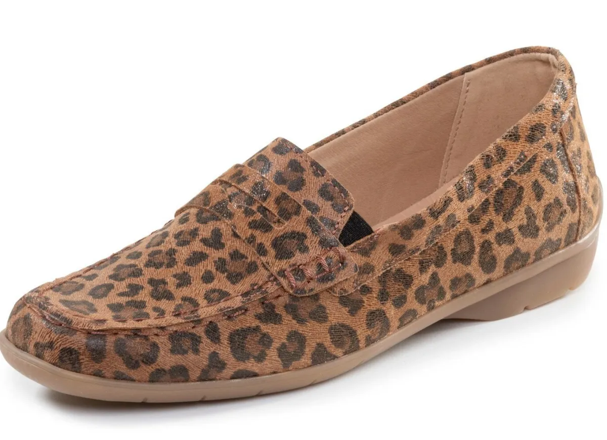 Discount ELENA EDEN , schicke Damen-Slipper, Weite G, mit herausnehmbarem Fußbett BRAUN