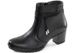 Sale ELENA EDEN , schicke Damen-Stiefeletten, Weite G, mit herausnehmbarem Fußbett SCHWARZ