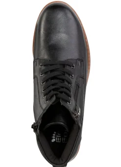 Clearance ELENA EDEN Schnür-Bootie mit gepolstertem Schaftrand SCHWARZ