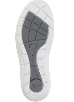Online ELENA EDEN Slipper aus hochwertigem Veloursleder mit Zier-Perforation HELLGRAU