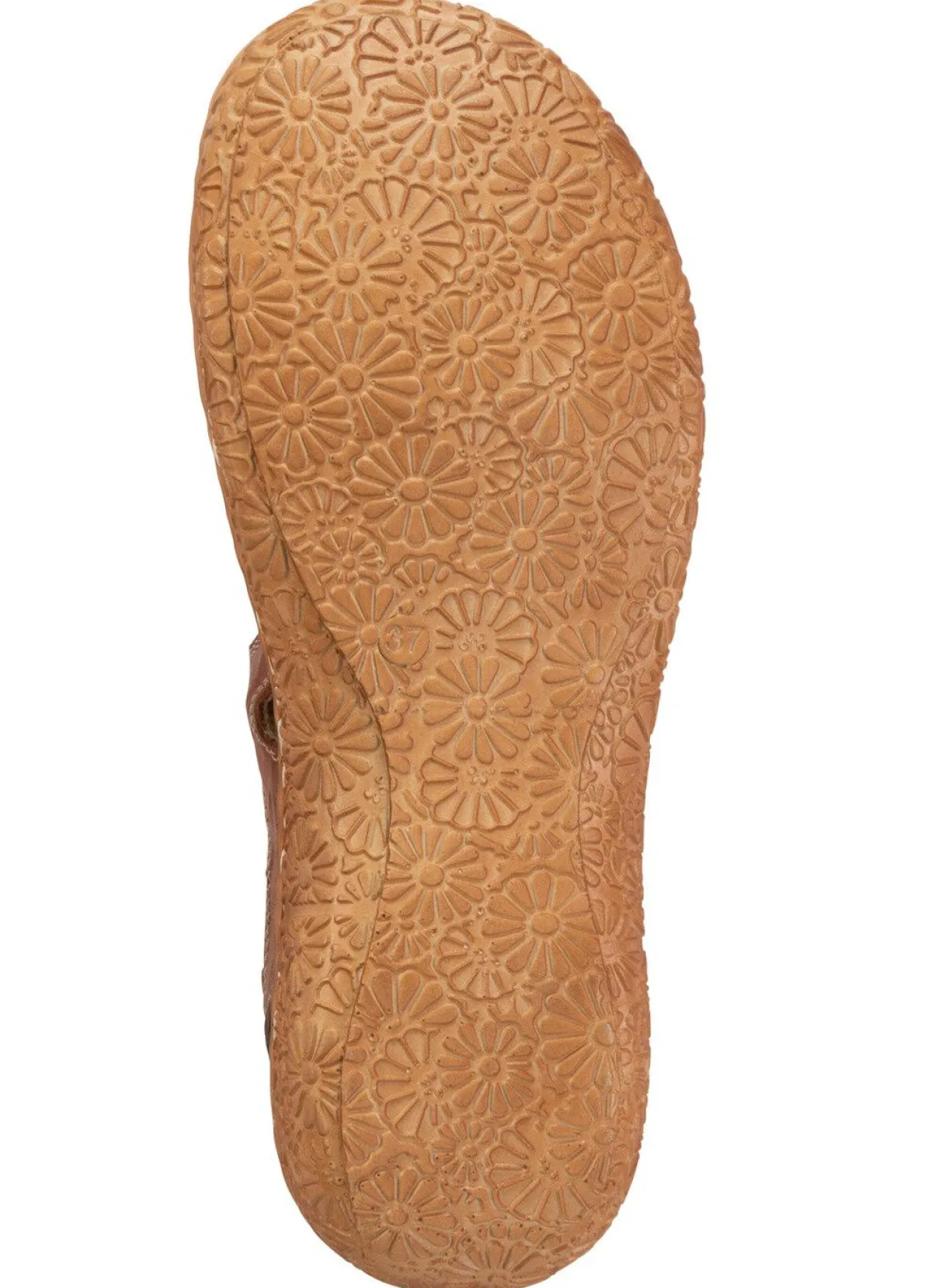 Best ELENA EDEN Slipper aus Nappaleder mit Knitter-Struktur COGNAC