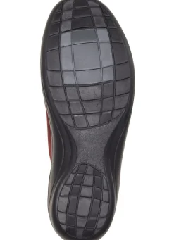 New ELENA EDEN Slipper aus Nubukleder BURGUND