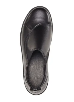 Sale ELENA EDEN Slipper aus Nubukleder SCHWARZ
