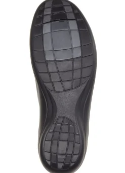 Sale ELENA EDEN Slipper aus Nubukleder SCHWARZ