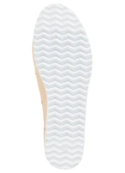 Outlet ELENA EDEN Slipper aus weichem Nappaleder mit Lochungen HELLBEIGE
