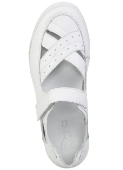 Hot ELENA EDEN Slipper aus weichem Nappaleder WEISS