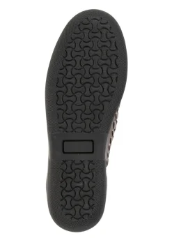ELENA EDEN Slipper luftig durchbrochen und mit Flechtdurchzug BRONZE