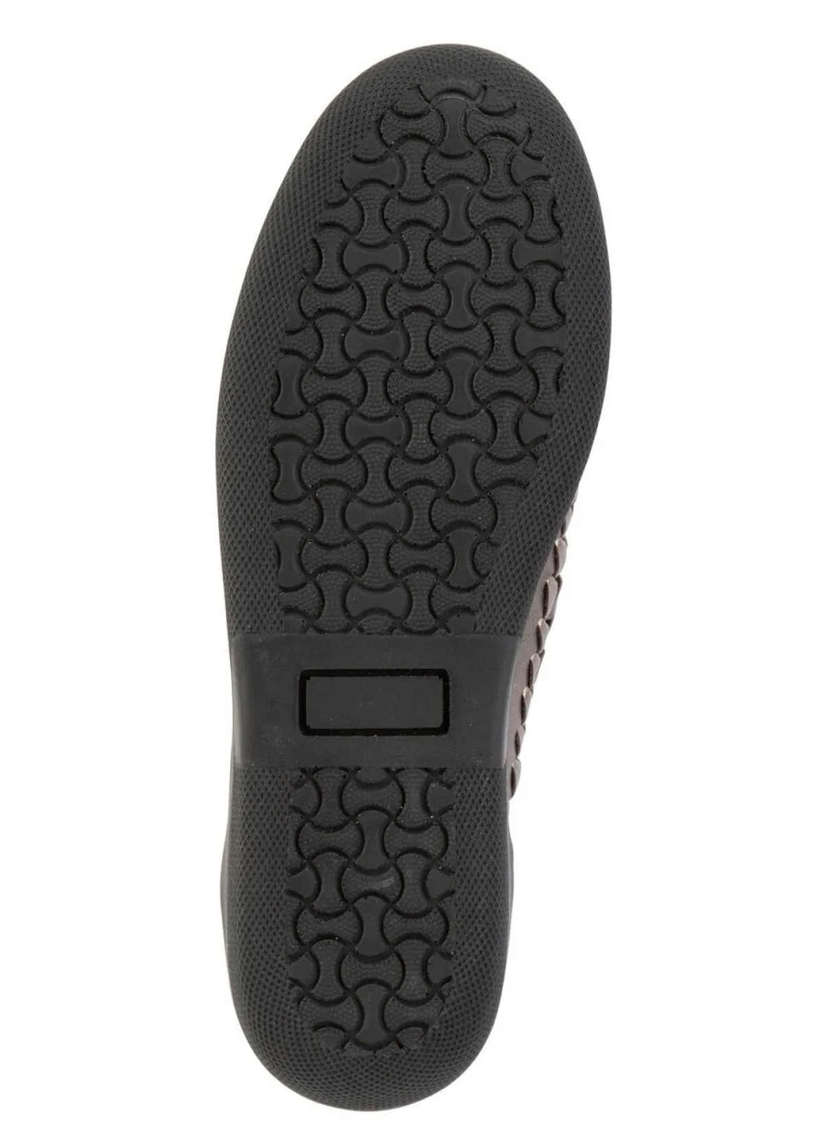 ELENA EDEN Slipper luftig durchbrochen und mit Flechtdurchzug BRONZE