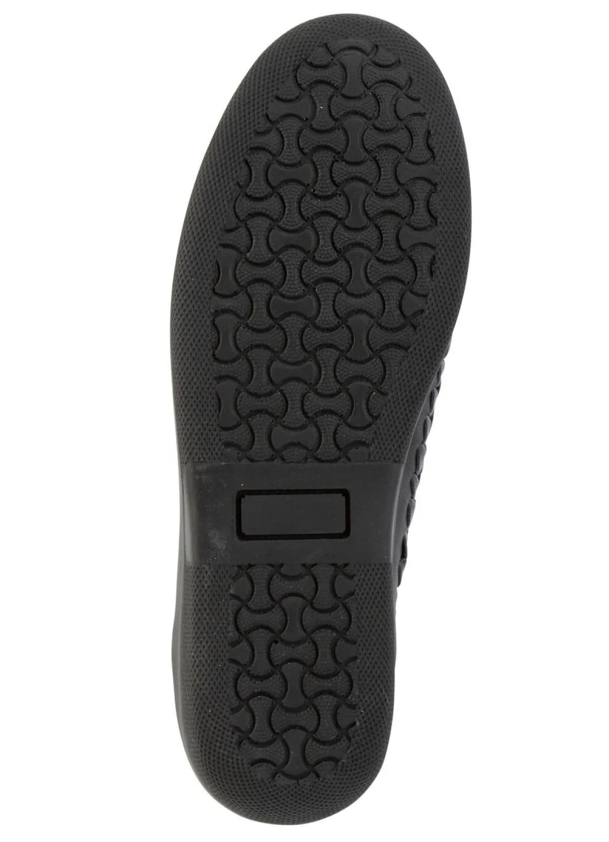 Discount ELENA EDEN Slipper luftig durchbrochen und mit Flechtdurchzug SCHWARZ