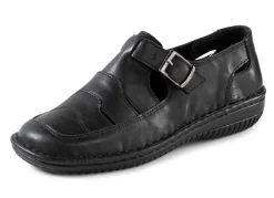 Sale ELENA EDEN Slipper mit luftigen Durchbrüchen SCHWARZ