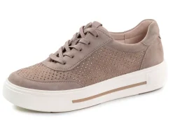 Sale BADER ELENA EDEN Sneaker aus feinem Veloursleder TAUPE