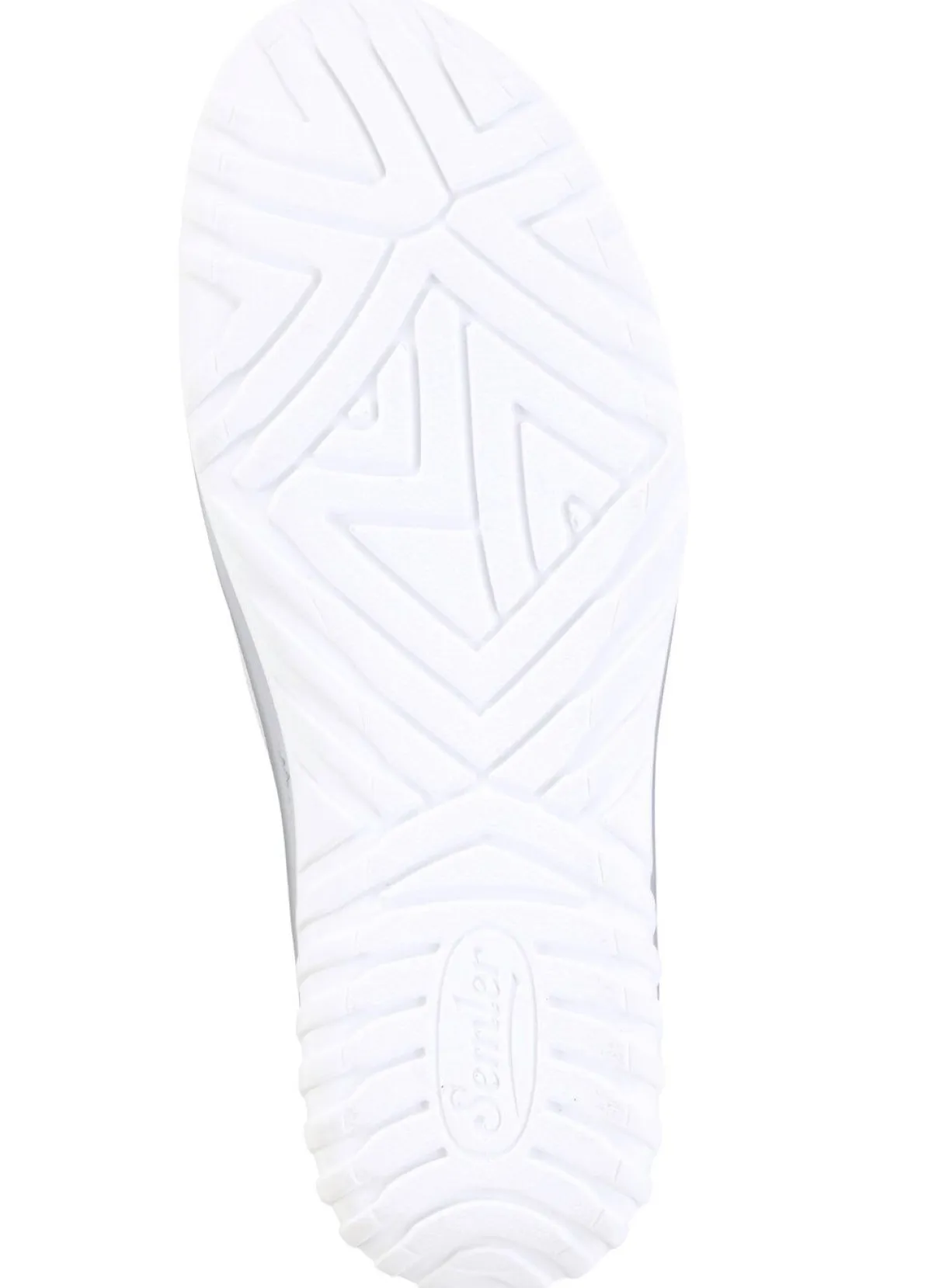 Clearance ELENA EDEN Sneaker aus genarbtem Kalbleder WEISS