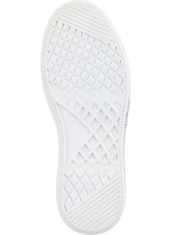 New ELENA EDEN Sneaker mit Blumen-Dessin WEISS