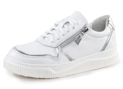 Outlet ELENA EDEN Sneaker mit Kontrast-Besätzen WEISS