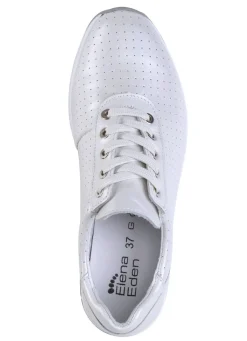 New ELENA EDEN Sneaker mit Zierperforation PERLWEISS