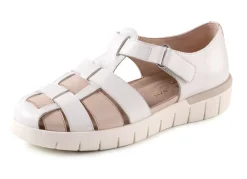 Sale ELENA EDEN , sommerliche Damen-Slipper, Weite H, mit herausnehmbarem Fußbett ECRU-BEIGE