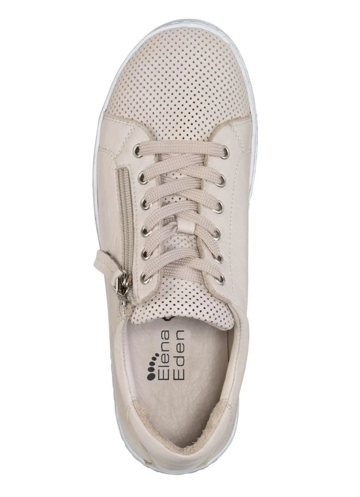 Discount BADER ELENA EDEN, sommerliche Damen-Schnürschuhe, mit herausnehmbarem Fußbett BEIGE