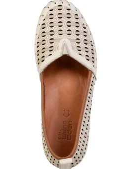 Best ELENA EDEN , sommerliche Damen-Slipper, Weite G, mit herausnehmbarem Fußbett BEIGE