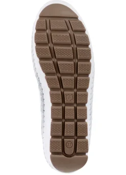 Clearance ELENA EDEN , sommerliche Damen-Slipper, Weite G, mit herausnehmbarem Fußbett WEISS