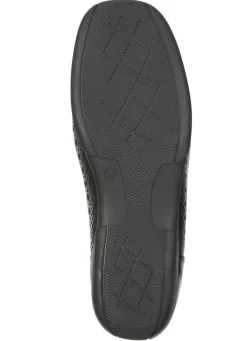 Online BADER ELENA EDEN, sommerliche Damen-Slipper, Weite H, mit herausnehmbarem Fußbett SCHWARZ