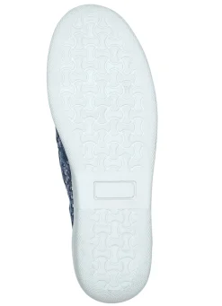 Outlet ELENA EDEN , sommerliche Damen-Slipper, Weite G, mit herausnehmbarem Fußbett JEANS