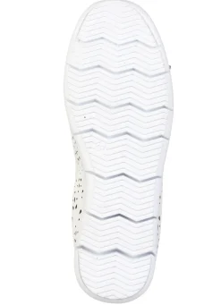 Best ELENA EDEN , sommerliche Damen-Slipper, Weite G, mit herausnehmbarem Fußbett WEISS