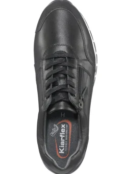 New BADER ELENA EDEN, sportliche Damen-Sneaker, Weite H, mit herausnehmbarem Fußbett SCHWARZ