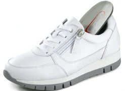 Best BADER ELENA EDEN, sportliche Damen-Sneaker, Weite H, mit herausnehmbarem Fußbett WEISS