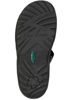 New ELENA EDEN , sportliche Damen-Sandalen, Weite G, mit Klettverschluss DUNKELBLAU