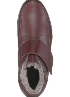 Clearance BADER ELENA EDEN Stiefelette aus Rind-Anilinleder BORDEAUX